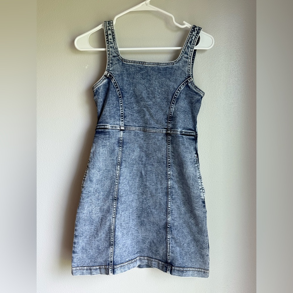 Abercrombie Kids Girls Denim Dress 13/14